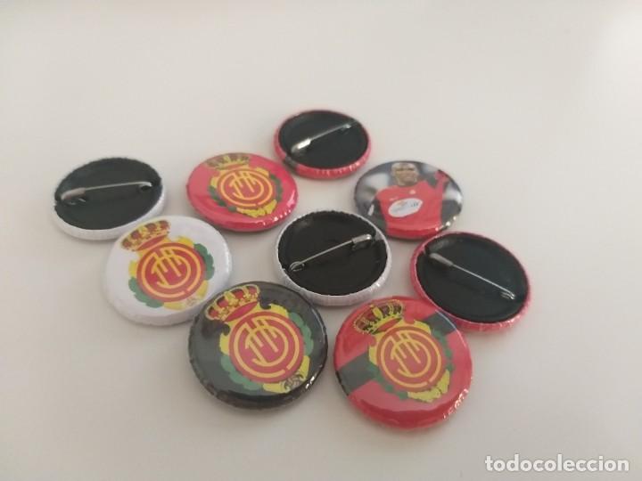 Pins e Spille di collezione: 5 CHAPAS RCD MALLORCA - SAMUEL ETO'O - REAL, ETOO, FUTBOL - NUEVAS, 25 MM (ENV&Iacute;O GRATIS)