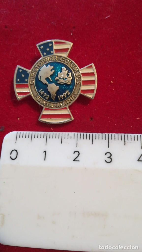 Pins de colecci&oacute;n: PIN CRISTOBAL COLON USA