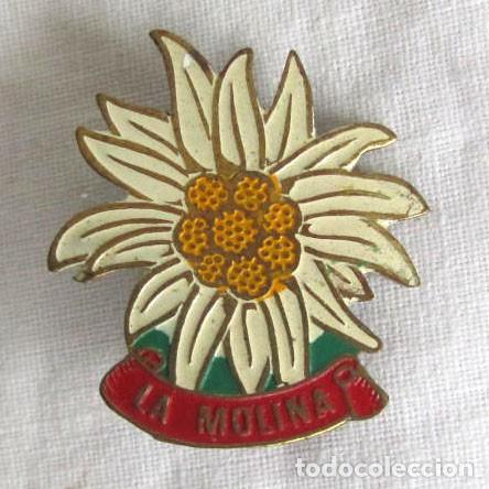 Pins de cole&ccedil;&atilde;o: Pin insignia de aguja La Molina