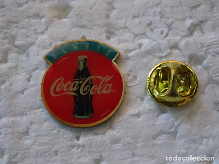 Pins de colecci&oacute;n: PIN DE COCA COLA. ALWAYS. CL&Aacute;SICO LOGO - Foto 1