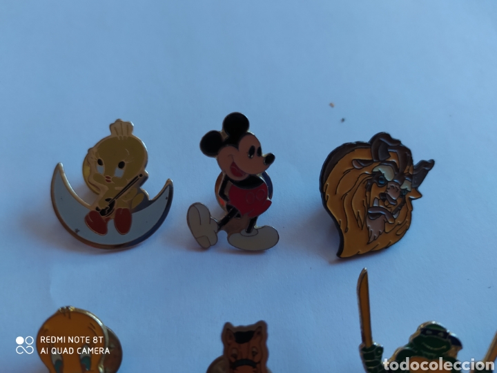 Pins de colecci&oacute;n: 6 Pins a&ntilde;os 90 como nuevos. - Foto 2
