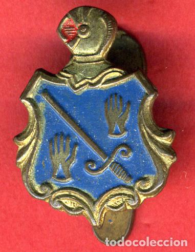 Pins e Spille di collezione: PIN INSIGINIA ESCUDO BEBIDAS DE JEREZ ANTIGUO REVERSO AGUJA ORIGINAL , PF18 B