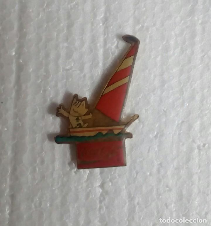 Pins de colecci&oacute;n: Pin Cobi - Coca Cola - Barcelona 92 - Vela