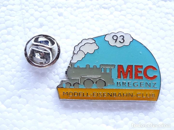 Collection pins: PIN DE TRENES FERROCARRILES. SUIZA. CLUB MODELISMO FERROVIARIO DE BREGENZ MEC