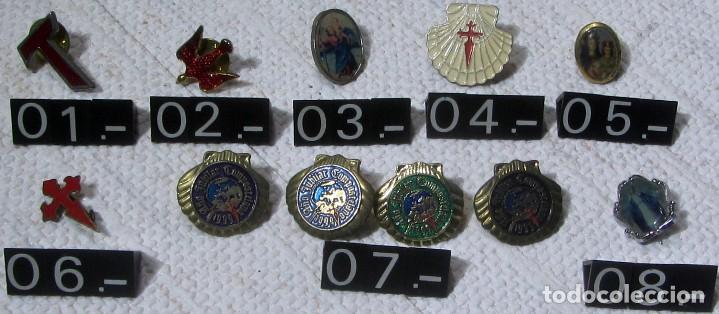 Pins de colecci&oacute;n: 11 PINS TEMATICA RELIGIOSA - Foto 1