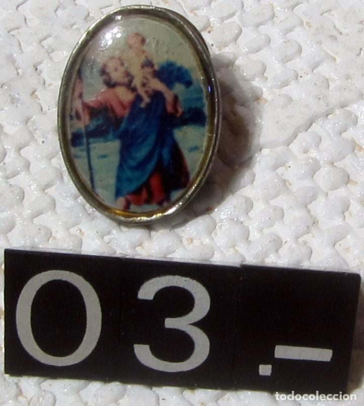 Pins de colecci&oacute;n: 11 PINS TEMATICA RELIGIOSA - Foto 4