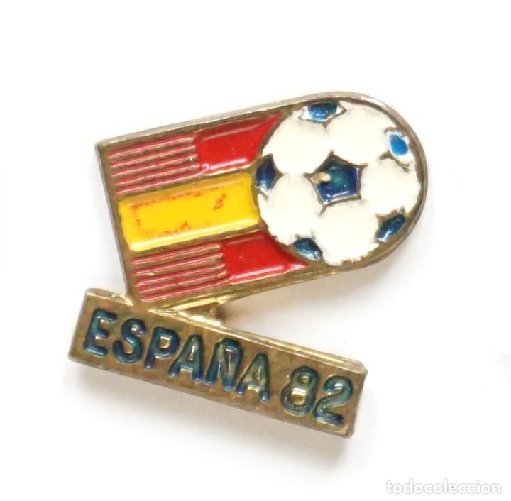 Pins de colecci&oacute;n: PINS PIN ESPA&Ntilde;A 82 1982 CAMPEONATO DE F&Uacute;TBOL MUNDIAL. LOGOTIPO