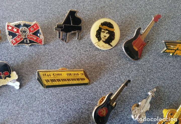 Pins de colecci&oacute;n: Lote pins de m&uacute;sica - Foto 3