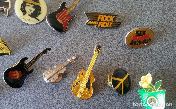 Pins de colecci&oacute;n: Lote pins de m&uacute;sica - Foto 4