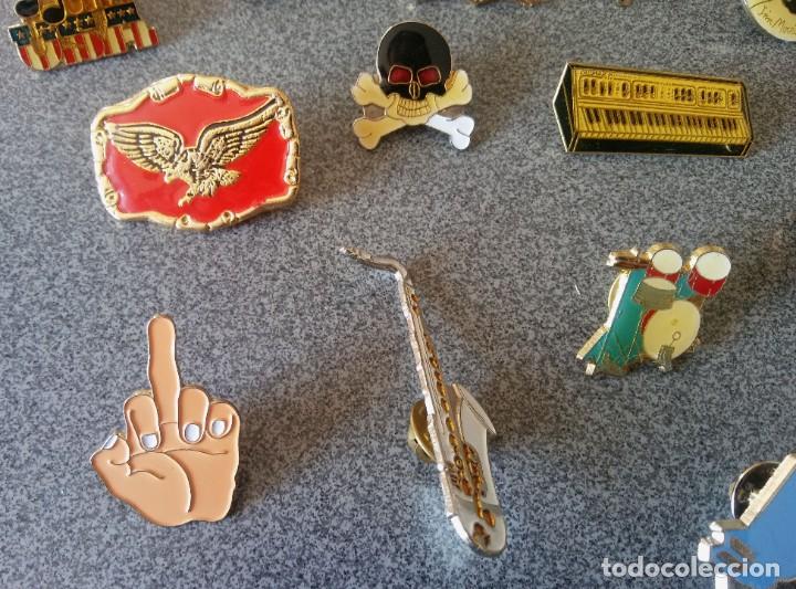 Pins de colecci&oacute;n: Lote pins de m&uacute;sica - Foto 5