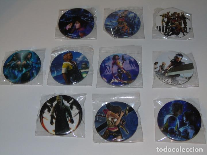 Pins de colecci&oacute;n: Pin 10 Unidades Pins. Final Fantasy. Diametro 45MM (4.5cm)