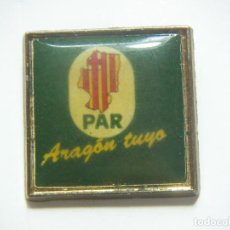 Pin's de collection: PIN PAR PARTIDO REGIONALISTA DE ARAGÓN. Lote 209808445