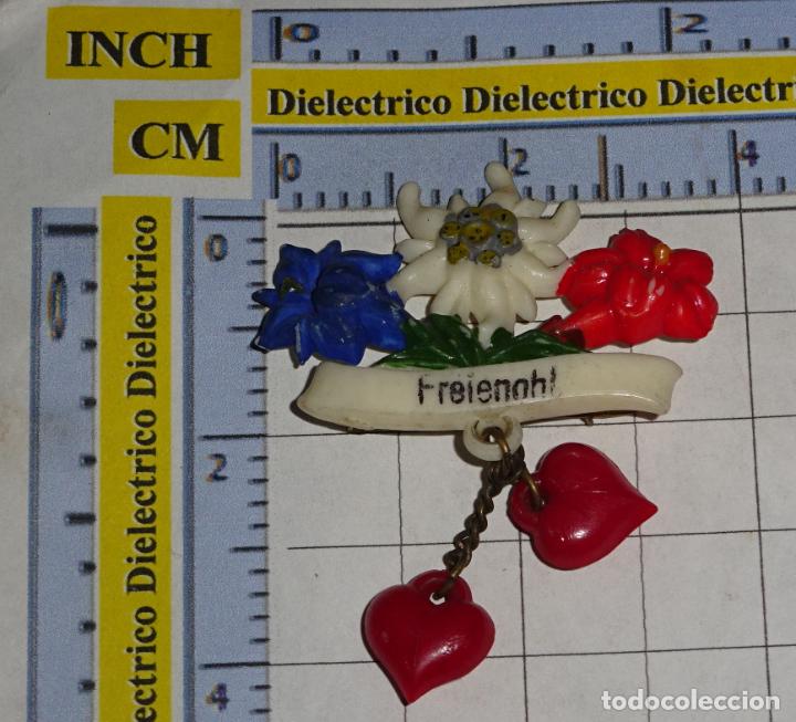 Collection pins: INSIGNIA BROCHE TURISMO DE ALEMANIA. FREIENAHL CORAZONES FLORES MONTA&Ntilde;A