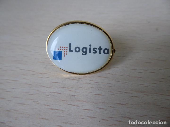 Pin's de collection: Pin publicitario de la empresa Logista