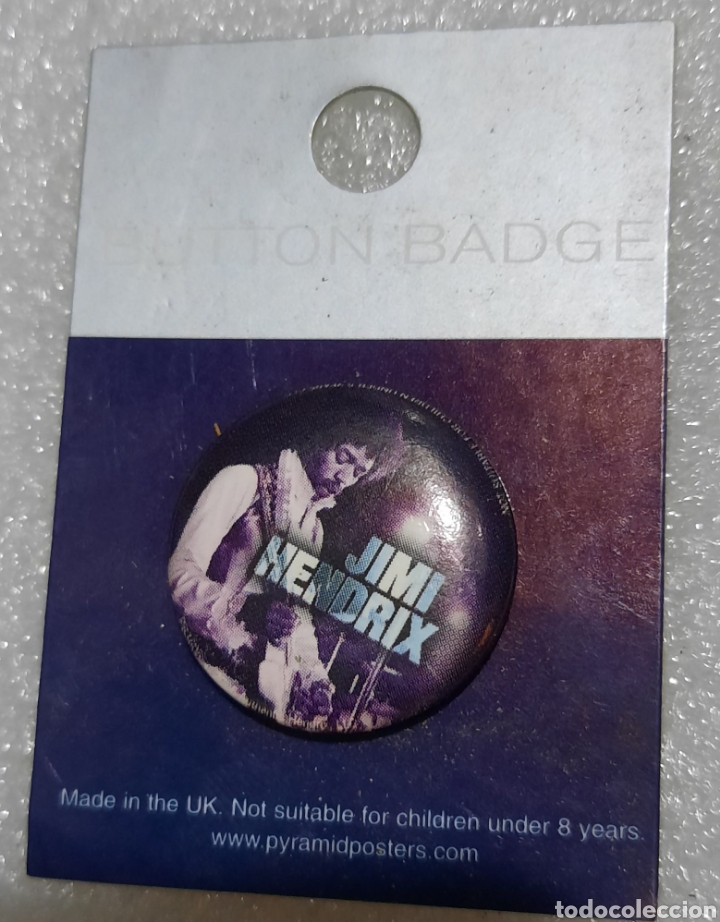 Pins de colecci&oacute;n: Chapa Jimi Hendrix - Foto 1