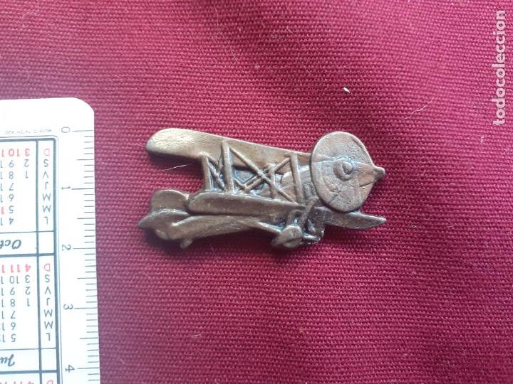 Pins de colecci&oacute;n: Aviaci&oacute;n. Insignia antigua de alfiler, avioneta I Guerra Mundial
