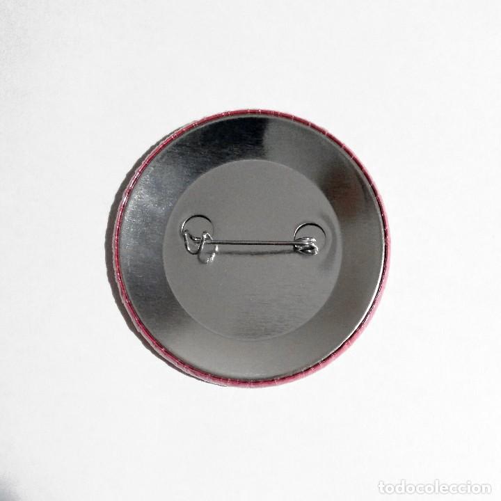 Pins de colecci&oacute;n: SATANDER - CHAPA 59mm (CON IMPERDIBLE) - Foto 2