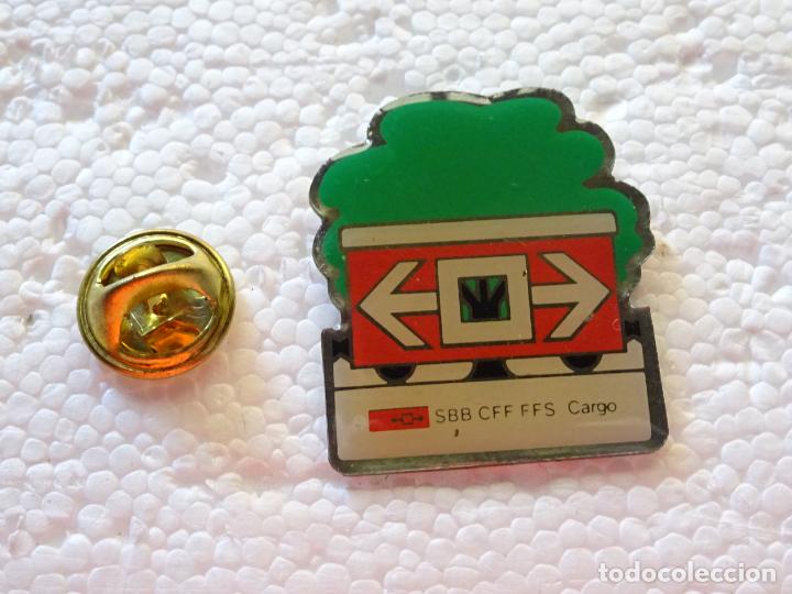 Sammlung von Pins: PIN DE TRENES FERROCARRILES. SUIZA. CARGO MERCANC&Iacute;AS SBB CFF FFS