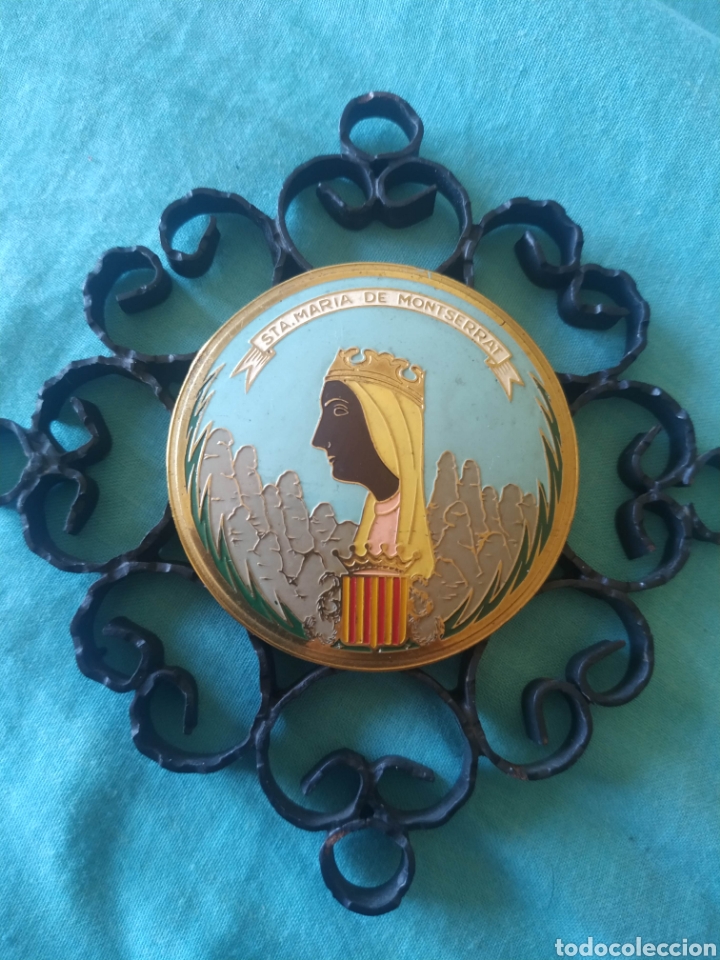 Pins de colecci&oacute;n: Placa Nuestra Se&ntilde;ora Montserrat Mare de Deu ( no pin)