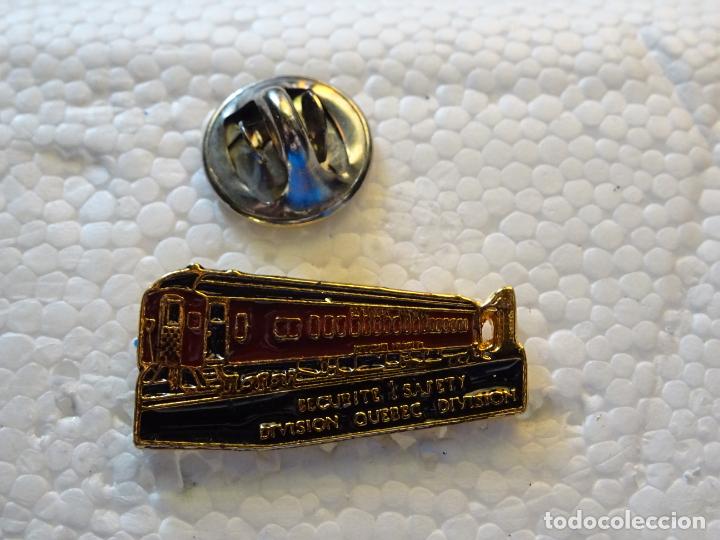 Pins de colecci&oacute;n: PIN DE TRENES FERROCARRILES. CANAD&Aacute;. DIVISI&Iacute;N SEGURIDAD FERROVIARIA DE QUEBEC