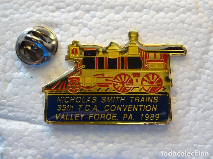 Sammlung von Pins: PIN DE TRENES FERROCARRILES. ESTADOS UNIDOS. CONVENCI&Oacute;N MODELISMO FERROVIARIO 1989. NICHOLAS SMITH