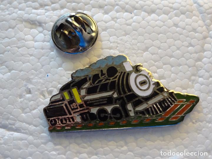 Pins de cole&ccedil;&atilde;o: PIN DE TRENES FERROCARRILES. ESTADOS UNIDOS CANAD&Aacute;. LOCOMOTORA DE VAPOR
