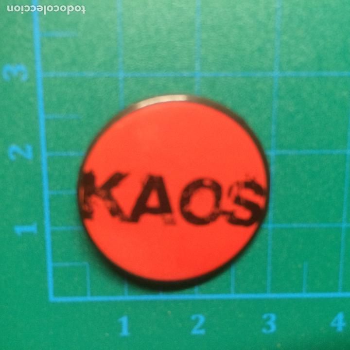 Pins de colecci&oacute;n: CHAPA KAOS - Foto 1