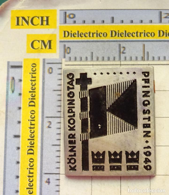 Pins de colecci&oacute;n: INSIGNIA BROCHE. RELIGIOSO SEMANA SANTA. COLONIA PENTECOSTES A&Ntilde;O 1949. PFINGSTEN KOLPINGTAG