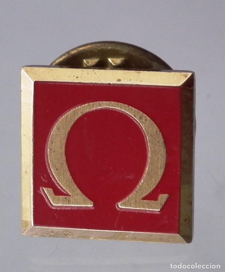 Pins de colecci&oacute;n: PIN DE LA MARCA OMEGA - Foto 1