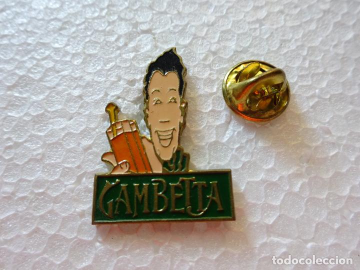 Pins de colecci&oacute;n: PIN DE BEBIDAS. APERITIVO GAMBETTA - Foto 1