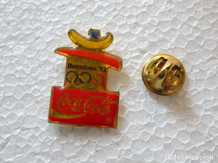 Sammlung von Pins: PIN DE DEPORTES. JUEGOS OL&Iacute;MPICOS BARCELONA 92 1992 OLIMPIADAS. LOGO COCA COLA