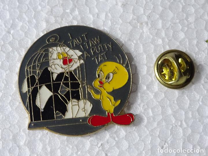 Pins de colecci&oacute;n: PIN DE DIBUJOS ANIMADOS. PIOL&Iacute;N SILVESTRE ENJAULADO