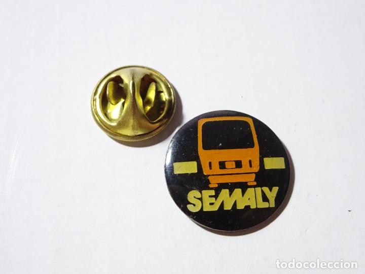 Pins e Spille di collezione: PIN DE TRENES FERROCARRILES. FRANCIA. SEMALY. TRANV&Iacute;A METRO