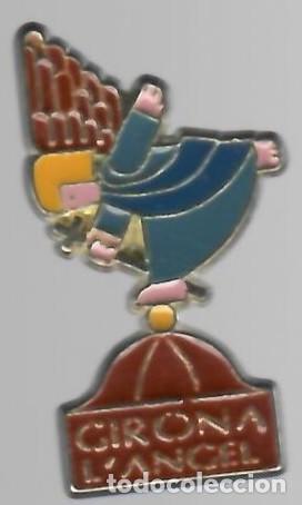 Pins de colecci&oacute;n: Girona l Angel - Pin - Foto 1