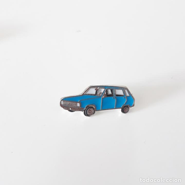 Pins de colecci&oacute;n: pin....... renault 6 azul