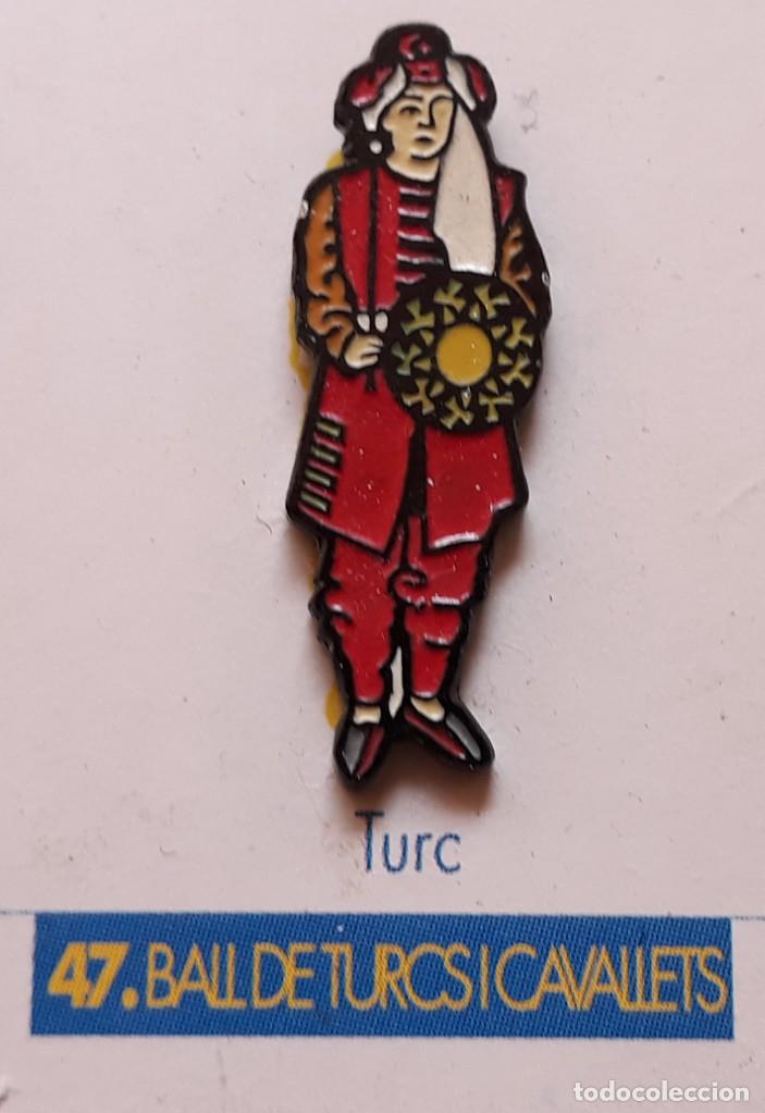 Sammlung von Pins: PIN - BALL DE TURCS I CAVALLETS - TURC - N&ordm; 47 - SEGUICI POPULAR SANTA TECLA TARRAGONA