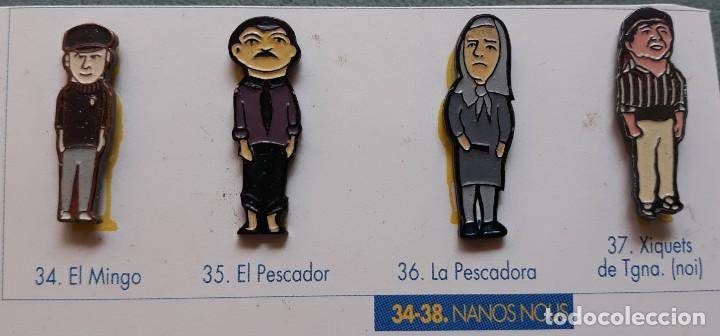 Sammlung von Pins: 4 PIN - nanos mingo pescador pescadora xiquets tgna -N&ordm; 34 35 36 37- SEGUICI SANTA TECLA - TARRAGONA