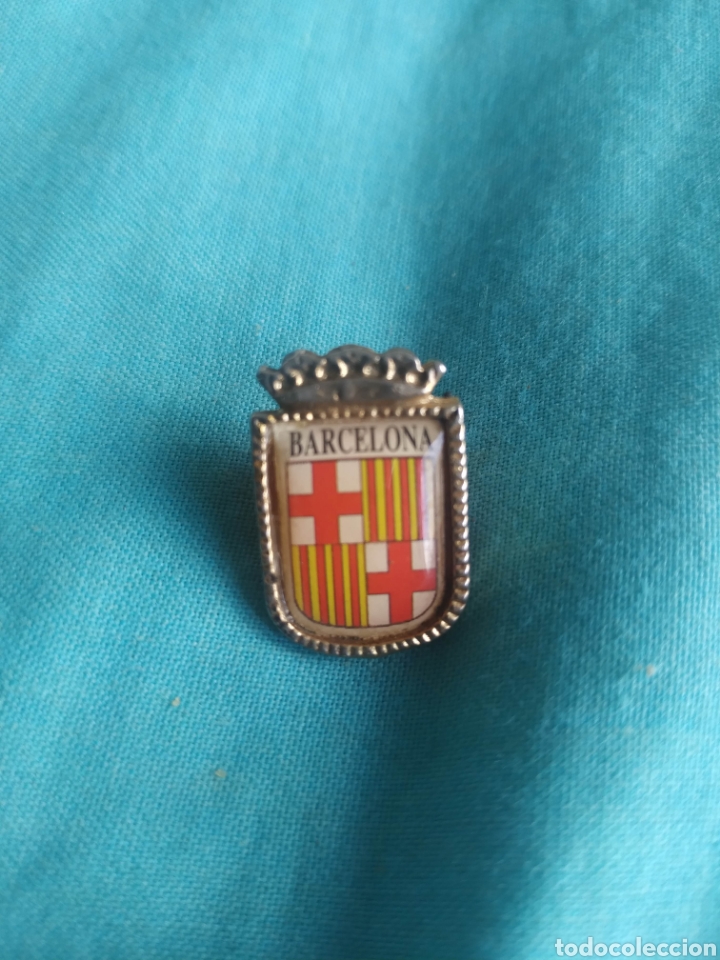 Collection pins: Pin escudo her&aacute;ldico ciudad Barcelona