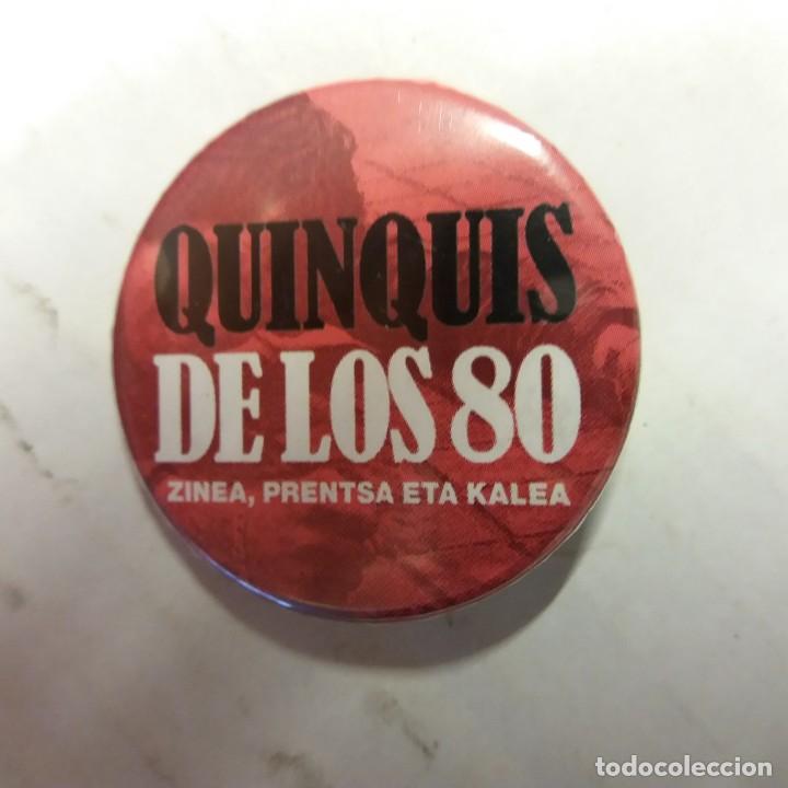 Pins de colecci&oacute;n: Chapa Quinquis 80