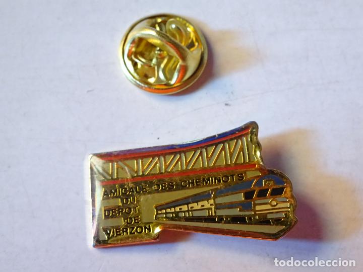Sammlung von Pins: PIN DE TRENES FERROCARRILES. FRANCIA. FERROVIARIOS DE VIERZON
