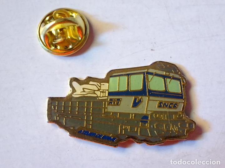 Pins de colecci&oacute;n: PIN DE TRENES FERROCARRILES. FRANCIA. LOCOMOTORA SNCF