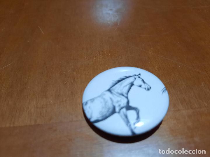Pins de colecci&oacute;n: CHAPA. PIN. CABALLO BLANCO NEGRO I . 0,31 MM. PARTE DE ATR&Aacute;S MET&Aacute;LICA. BUEN ESTADO. SIN USO. DIFICIL