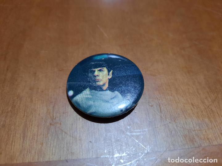 Pins de colecci&oacute;n: CHAPA. PIN. SPOCK. STAR TREK. 0,31 MM. PARTE DE ATR&Aacute;S MET&Aacute;LICA. BUEN ESTADO. SIN USO. DIFICIL