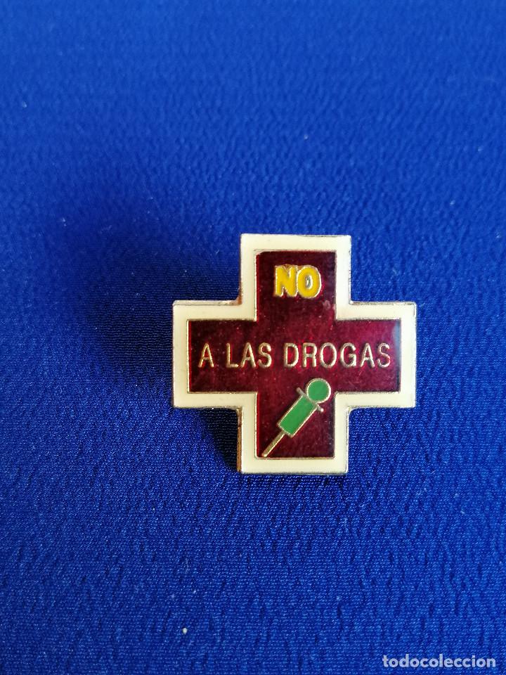 Pins de colecci&oacute;n: PIN N0 A LAS DROGAS - Foto 1