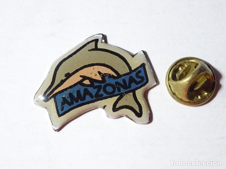 Pins de colecci&oacute;n: PIN DE TURISMO. AMAZONAS. DELF&Iacute;N - Foto 1