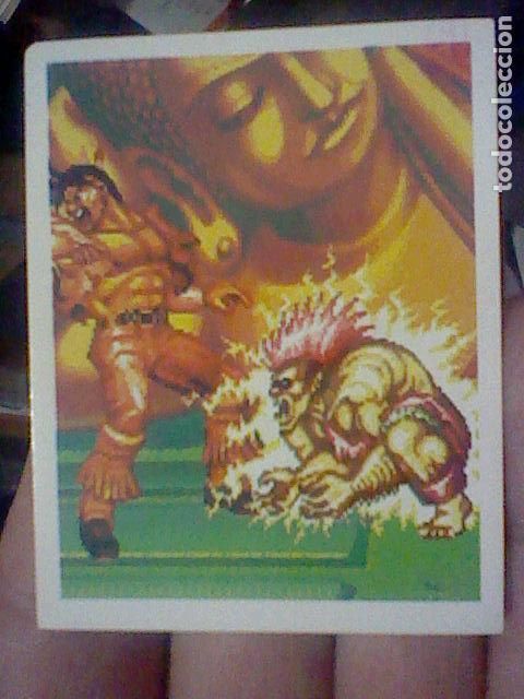 Pins de colecci&oacute;n: STREET FIGHTER II ED MERLIN 29 CROMO SIN PEGAR NUNCA 1994