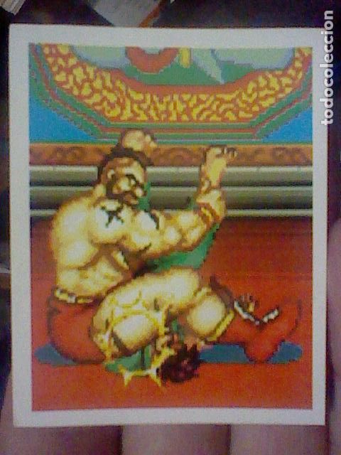 Pins de colecci&oacute;n: STREET FIGHTER II ED MERLIN 76 CROMO SIN PEGAR NUNCA 1994