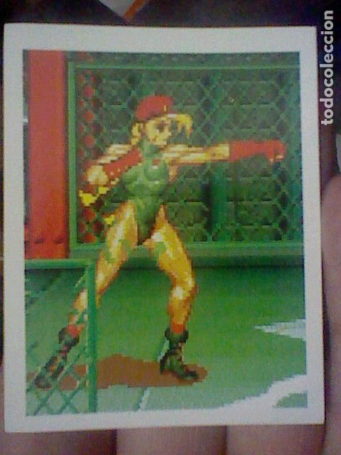 Pins de colecci&oacute;n: STREET FIGHTER II ED MERLIN 92 CROMO SIN PEGAR NUNCA 1994