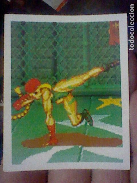 Pins de colecci&oacute;n: STREET FIGHTER II ED MERLIN 94 CROMO SIN PEGAR NUNCA 1994