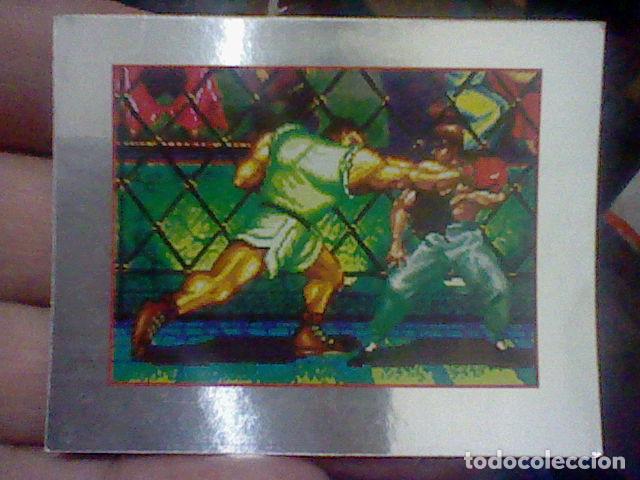 Pins de colecci&oacute;n: STREET FIGHTER II ED MERLIN 151 CROMO SIN PEGAR NUNCA 1994 BRILLANTE